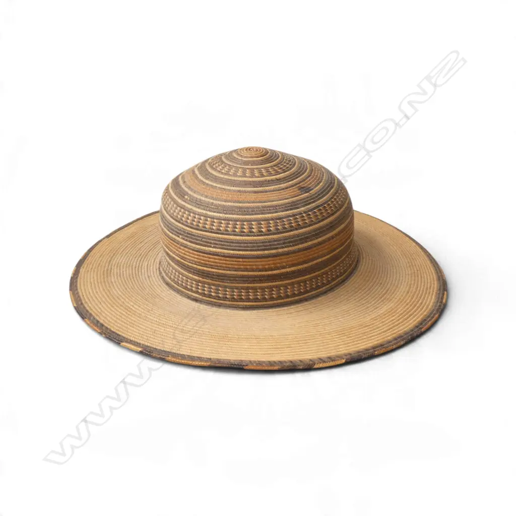 GHANA ELEPHANT GRASS BOLGA HAT 450mm dia Image 1++