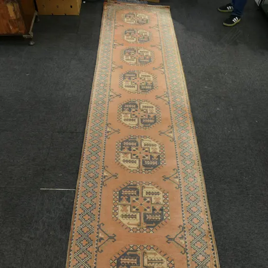FADED PERSIAN RUNNER 4200x880mm
