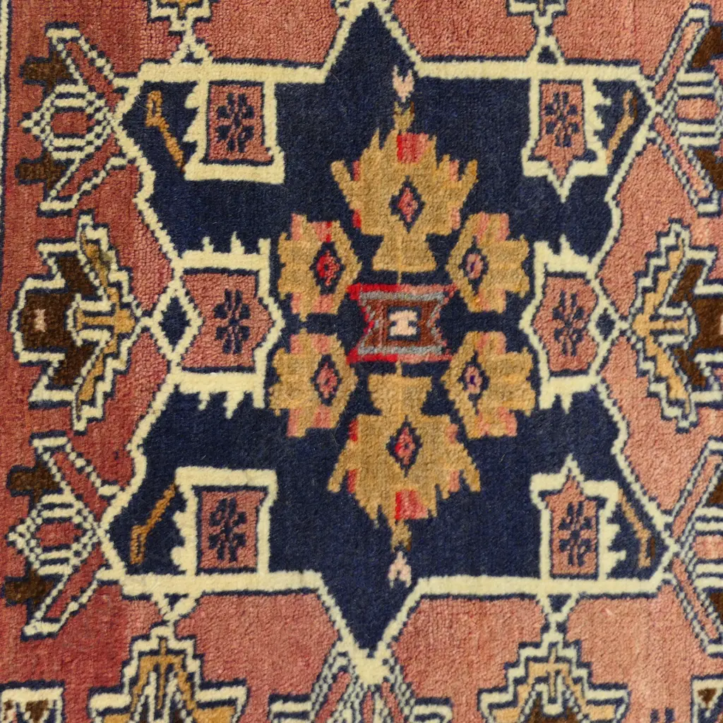 HAND KNOTTED AFGHAN TRIBAL SADDLE BAG/ CUSHION COVER with tassel fringe. 700 x 600mm  Image 1++