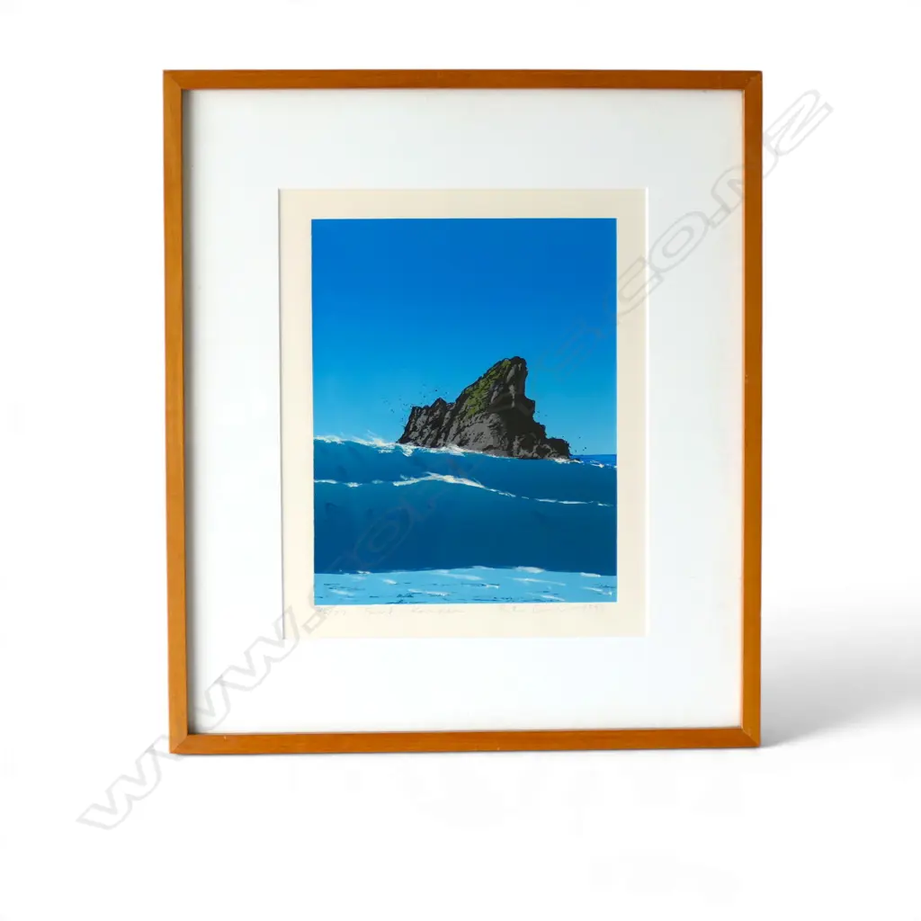 PETER LAMBERT, 'SURF - KAREKARE' 16/22, SIGNED, 240X 185MM Image 1++