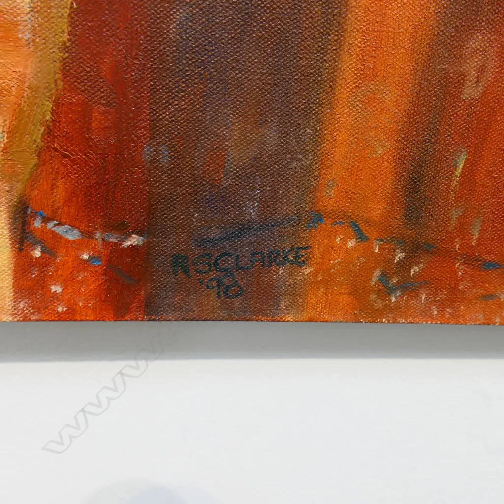 R. S CLARKE, ANTOINETTE IN MALAYSIA 1998, OIL ON CANVAS, 1000 X 600MM Image 1++