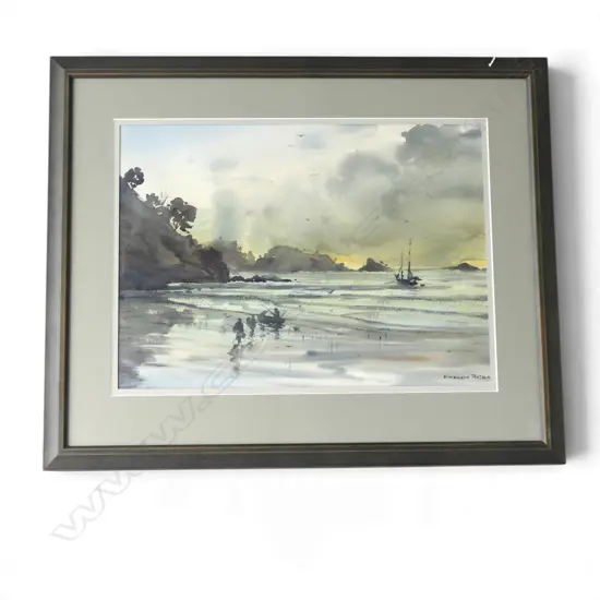 EMERSON PORTER, MATAURI BAY NORTHLAND, WC 360x495mm 