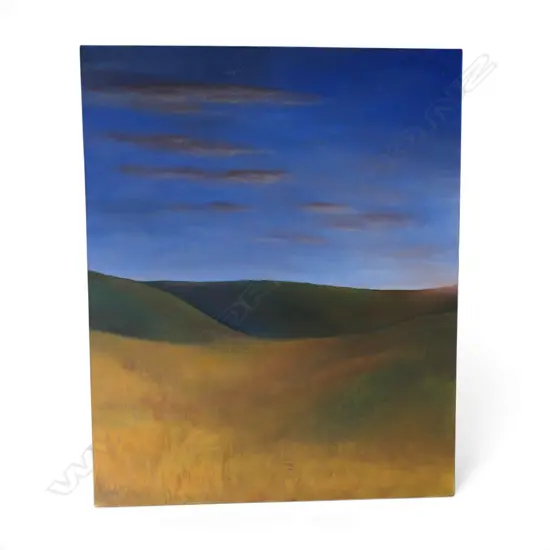 ROLLING HILLS, UNKNOWN ARTIST, OIL ON CANVAS, 640 X 510 MM