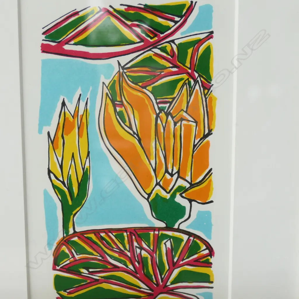3 PRINTS; CLAUDIA POND EYLEY 19/155 230x125mm, NIGEL BROWN 'HAPPY SHIP' '96 104/150, LEWIS MILLER 'LIONS' '96 51/150 Image 1++