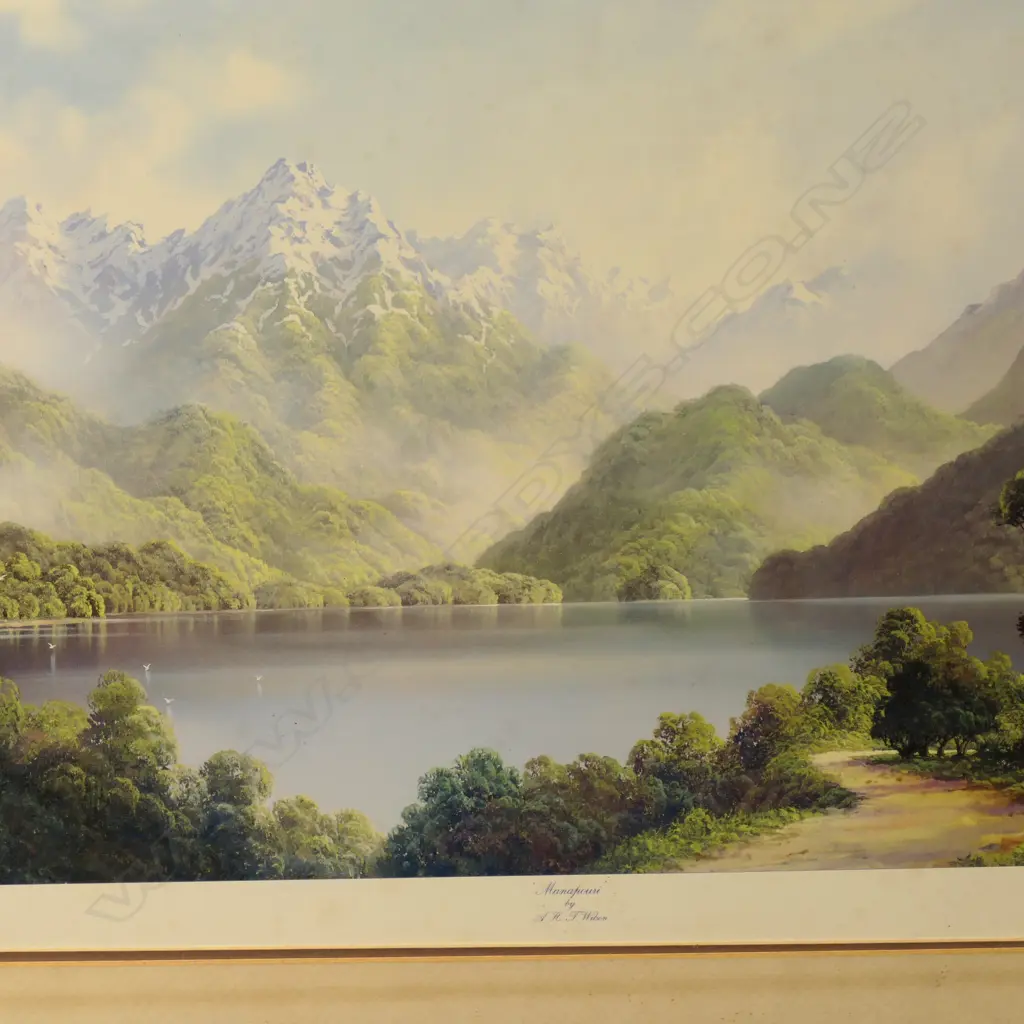 TIM WILSON 'MANAPOURI' PRINT 18/600 415x610mm Image 1++