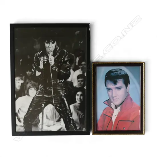 2 ELVIS PRINTS 760x515, 480x325mm