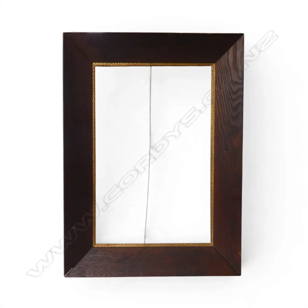 LARGE EARLY 20TH CENTURY OAK FRAME, INTERNAL MEASUREMENT 465 X 745MM Image 1++
