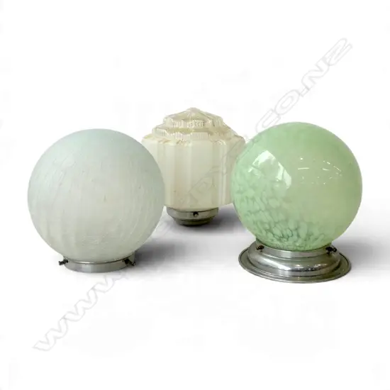 3 DECO LIGHT FITTINGS 