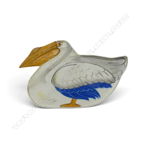 PAPER MACHE PELICAN TRAY W.680mm