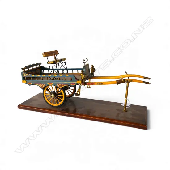 MODEL HORSE CART L.400mm