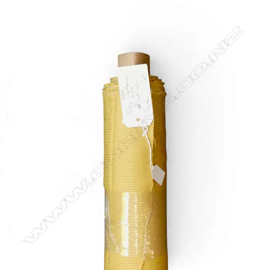 FABRIC BOLT; YELLOW WOOL CHARTREUS, 7M