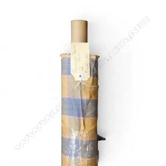 FABRIC BOLT; PROVINCIAL FRENCH CHECK, COTTON, 9M