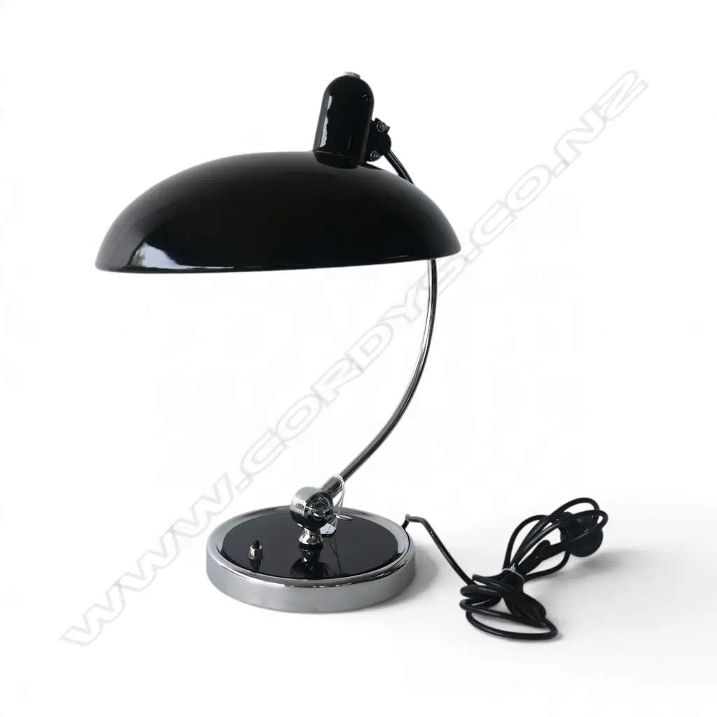 MODERN  Bauhaus KAISER IDELL TABLE LAMP originally designed by Christian Dell in 1936 Image 1++