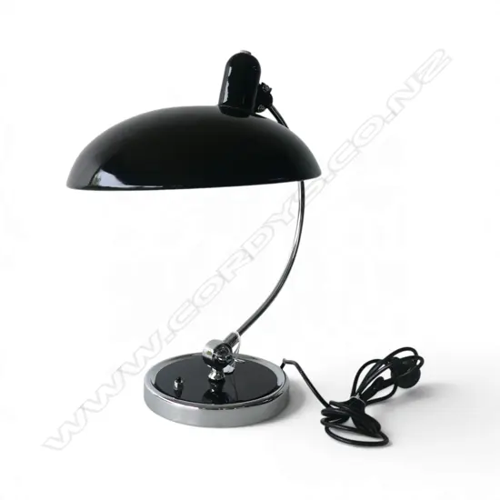 MODERN  Bauhaus KAISER IDELL TABLE LAMP originally designed by Christian Dell in 1936