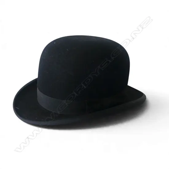 HALLENSERIN BROS FELT BOWLER HAT 