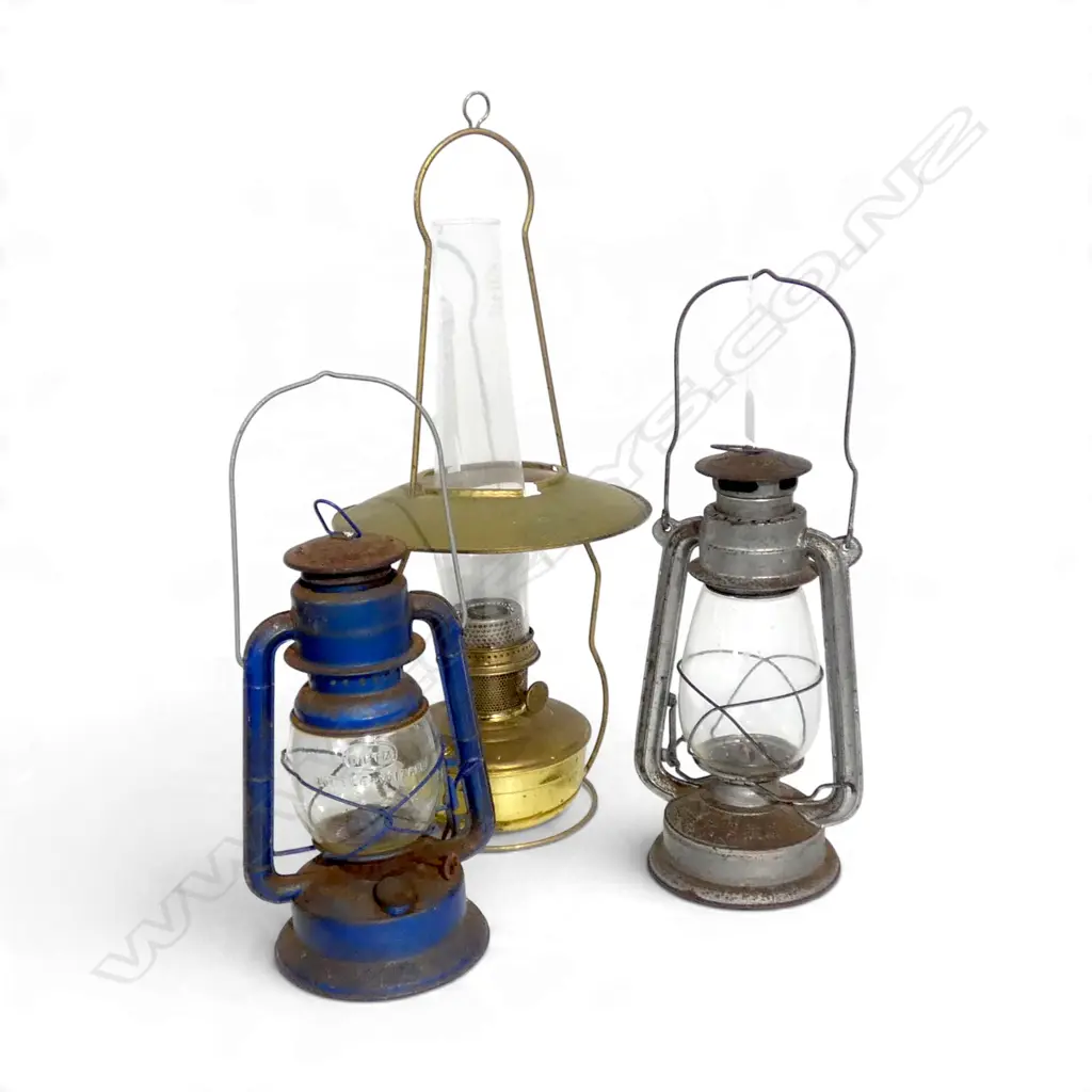 3 VINTAGE LANTERNS H.560mm Image 1++
