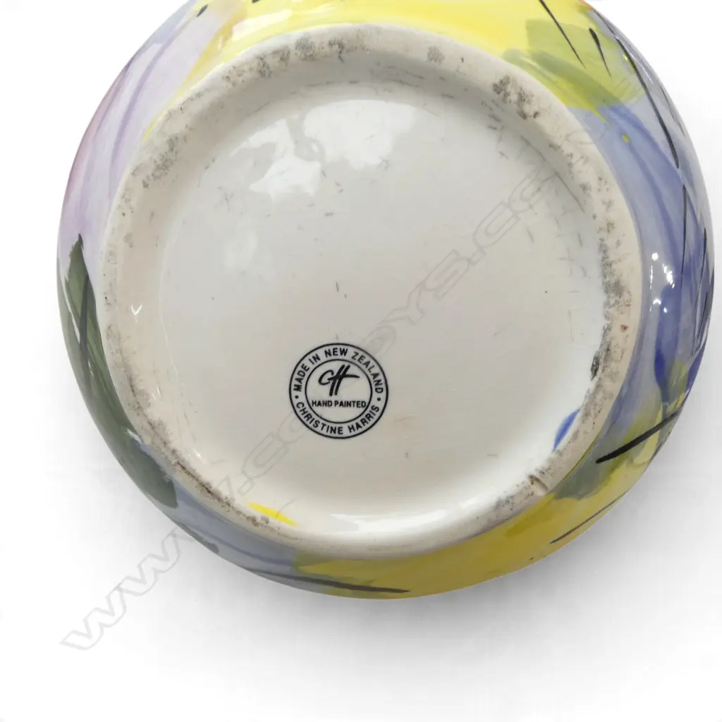 MORRIS & JAMES DISH 405mm dia, CHRISTINE HARRIS JUG, SET OF 5 VINTAGE 'GAY WARE' LIDDED KITCHEN CONTAINERS H.200mm Image 1++