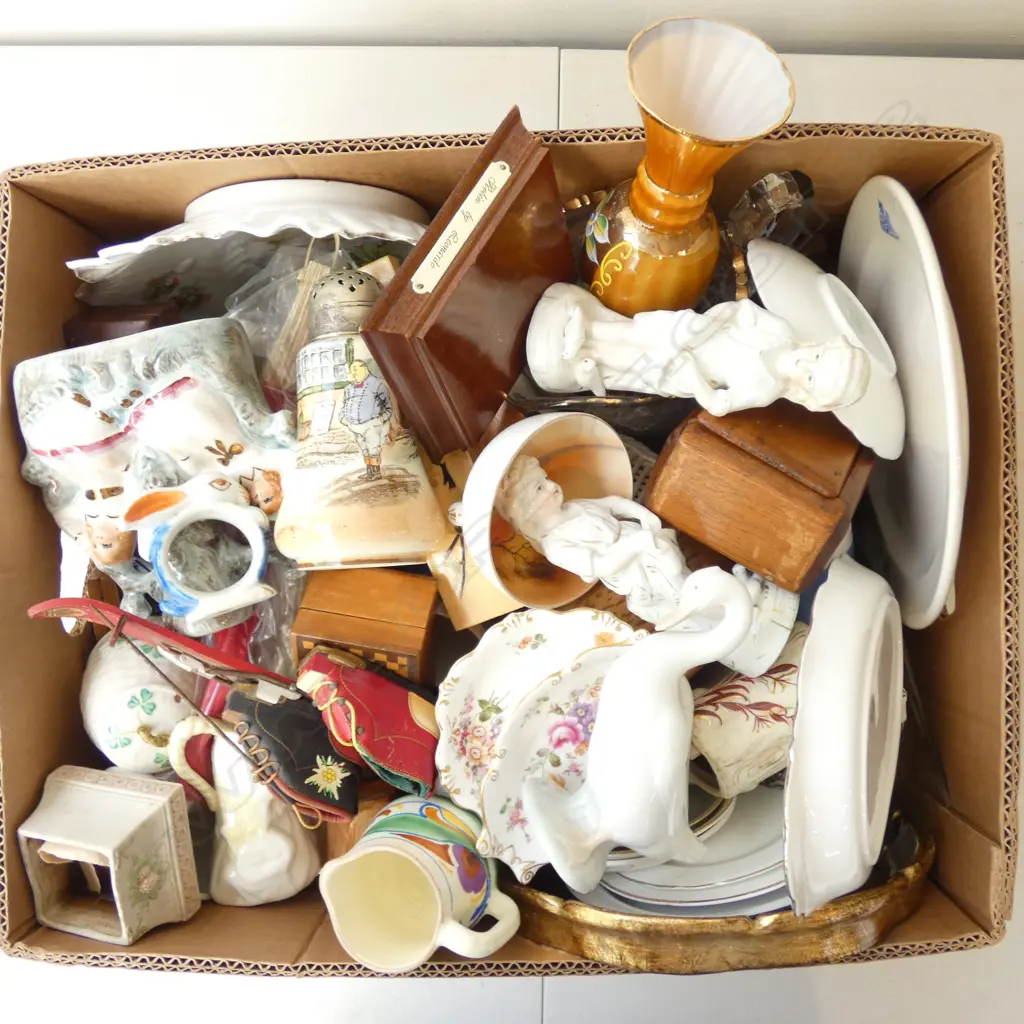 ASST. CHINA, WOODEN BOXES ETC Image 1++