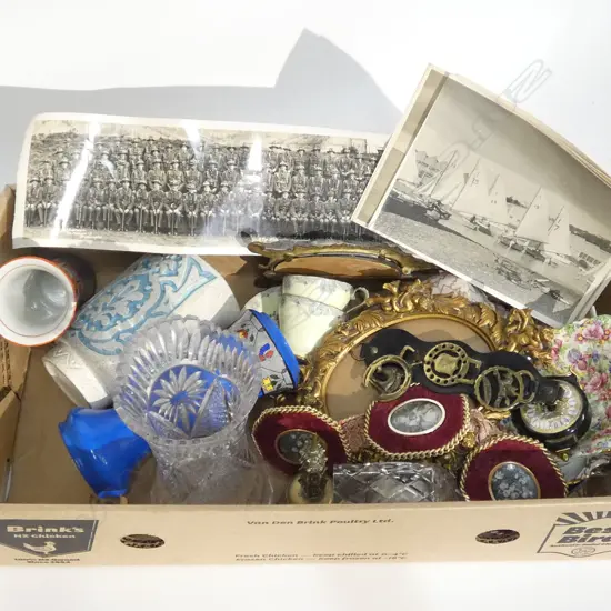 BOX OF ASST. COLLECTIBLES 