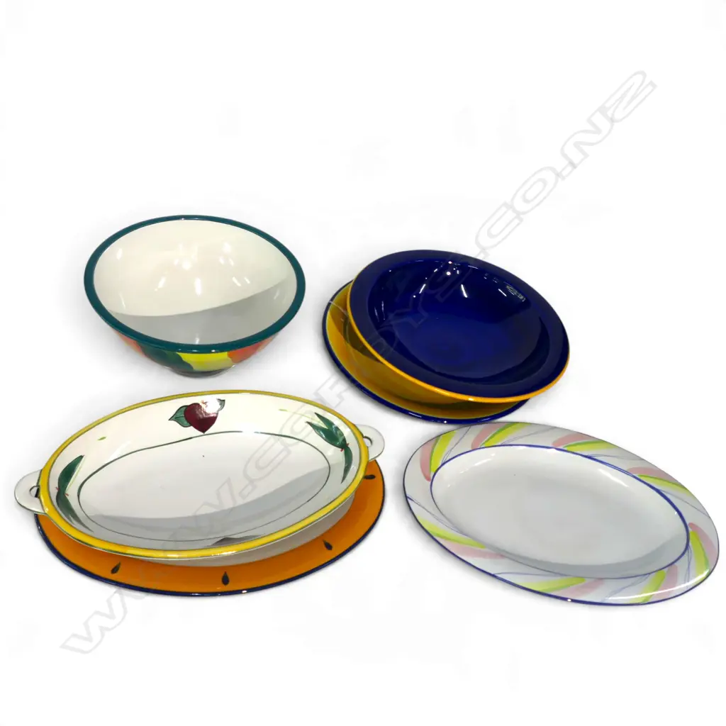 6 LG TEMUKA BOWLS & PLATES Dia.365mm Image 1++