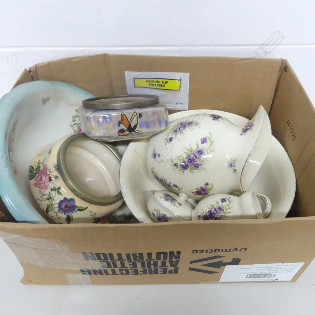 FLORAL WASHING SET faults + ASST. CHINA Image 1++