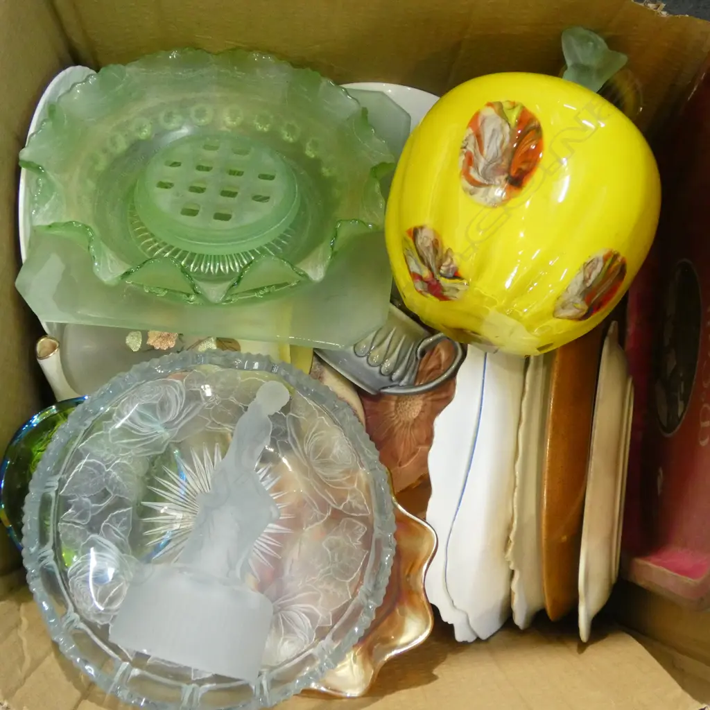 ASST. CHINA, DECO GLASS ETC Image 1++