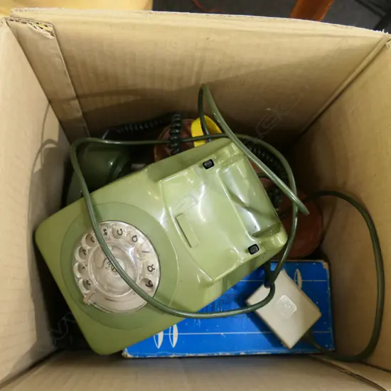 BINOCULARS, DIAL PHONE