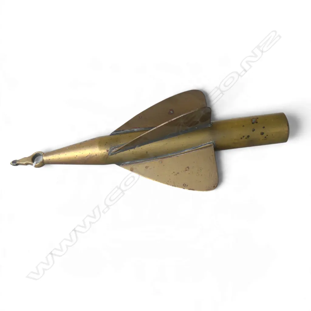BRASS SHIPS LOG SPINNER L.390mm T. WALKER & SONS Image 1++