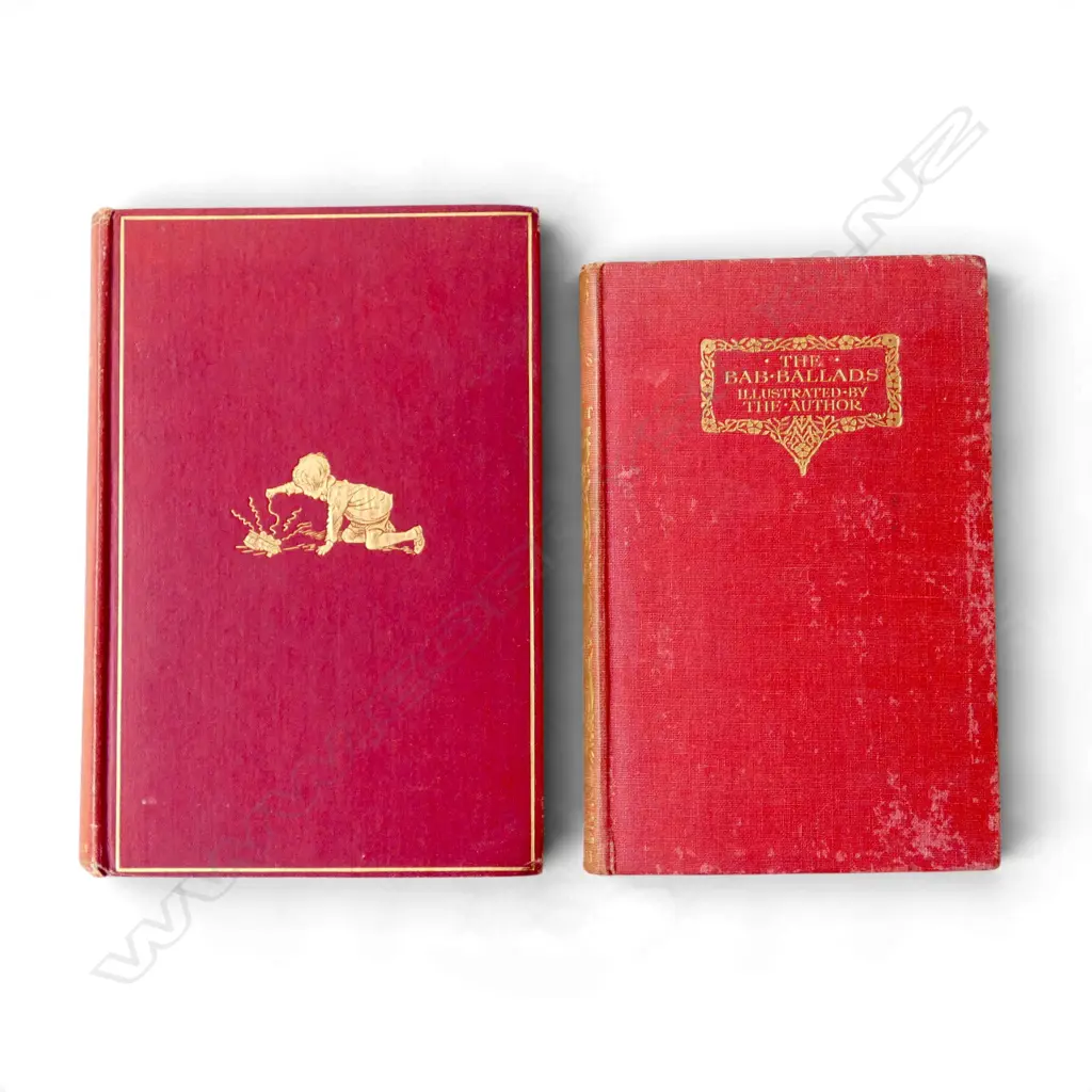 A. A. MILNE 'NOW WE ARE SIX' 2ND ED. + W. S. GILBERT 'THE BAB BALLADS' 1926 1st REPRINT  Image 1++