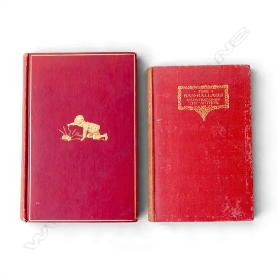 A. A. MILNE 'NOW WE ARE SIX' 2ND ED. + W. S. GILBERT 'THE BAB BALLADS' 1926 1st REPRINT 