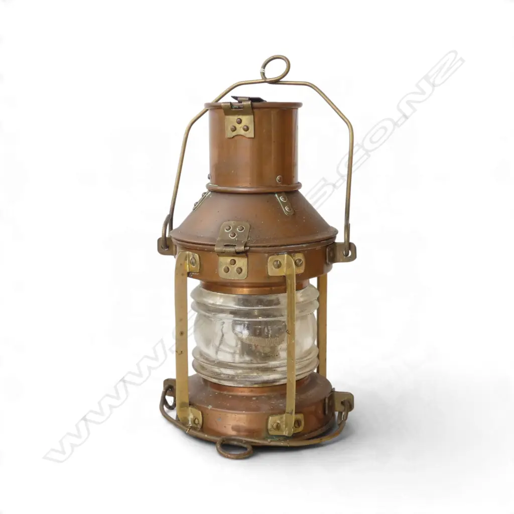 COPPER SHIPS LANTERN H.320mm Image 1++