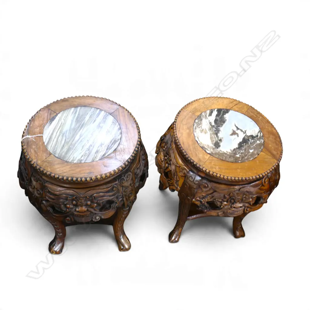 PR ORIENTAL SIDE TABLES H.500mm, 400mm dia Image 1++
