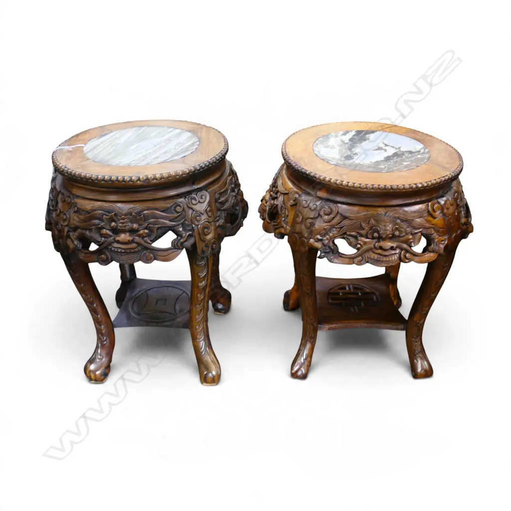 PR ORIENTAL SIDE TABLES H.500mm, 400mm dia Image 1++