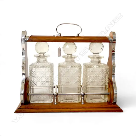 3 BOTTLE TANTALUS W.370mm
