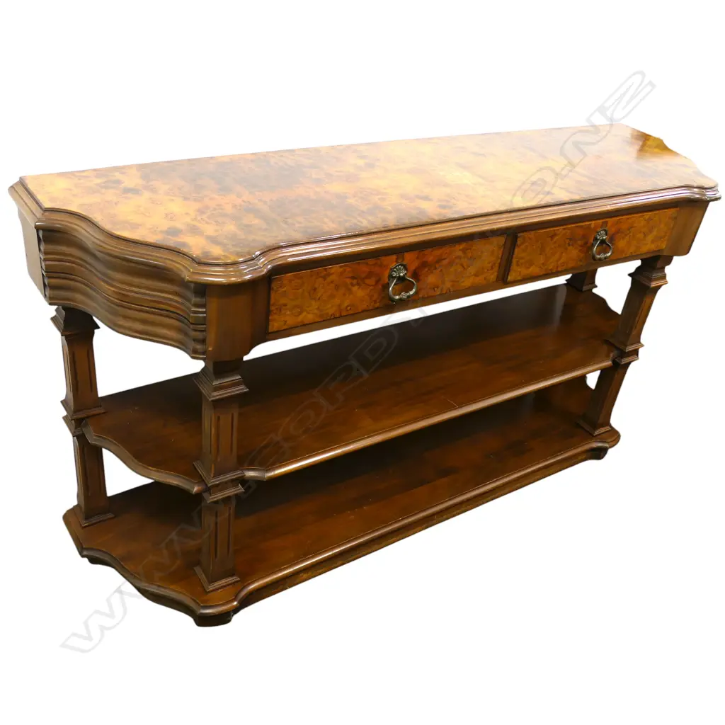 SIDEBOARD w. BURR TOP 1580x450x800mm Image 1++