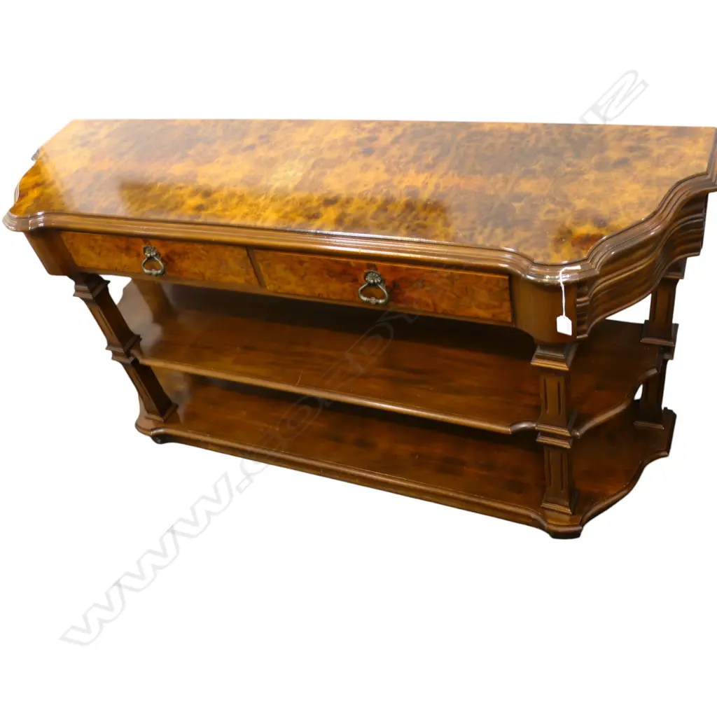 SIDEBOARD w. BURR TOP 1580x450x800mm Image 1++