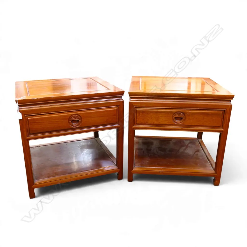 PR ORIENTAL BEDSIDE TABLES 560x560x560mm Image 1++