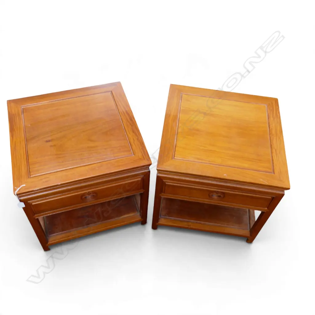 PR ORIENTAL BEDSIDE TABLES 560x560x560mm Image 1++