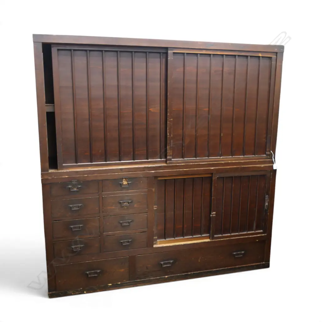 LG ANTIQUE JAPANESE CLOTHES CABINET 1750x580x755mm Image 1++