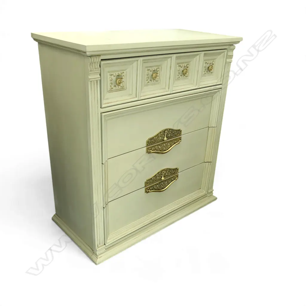 PAINTED CHEST OF DRAWERS 965x480x1090mm Image 1++