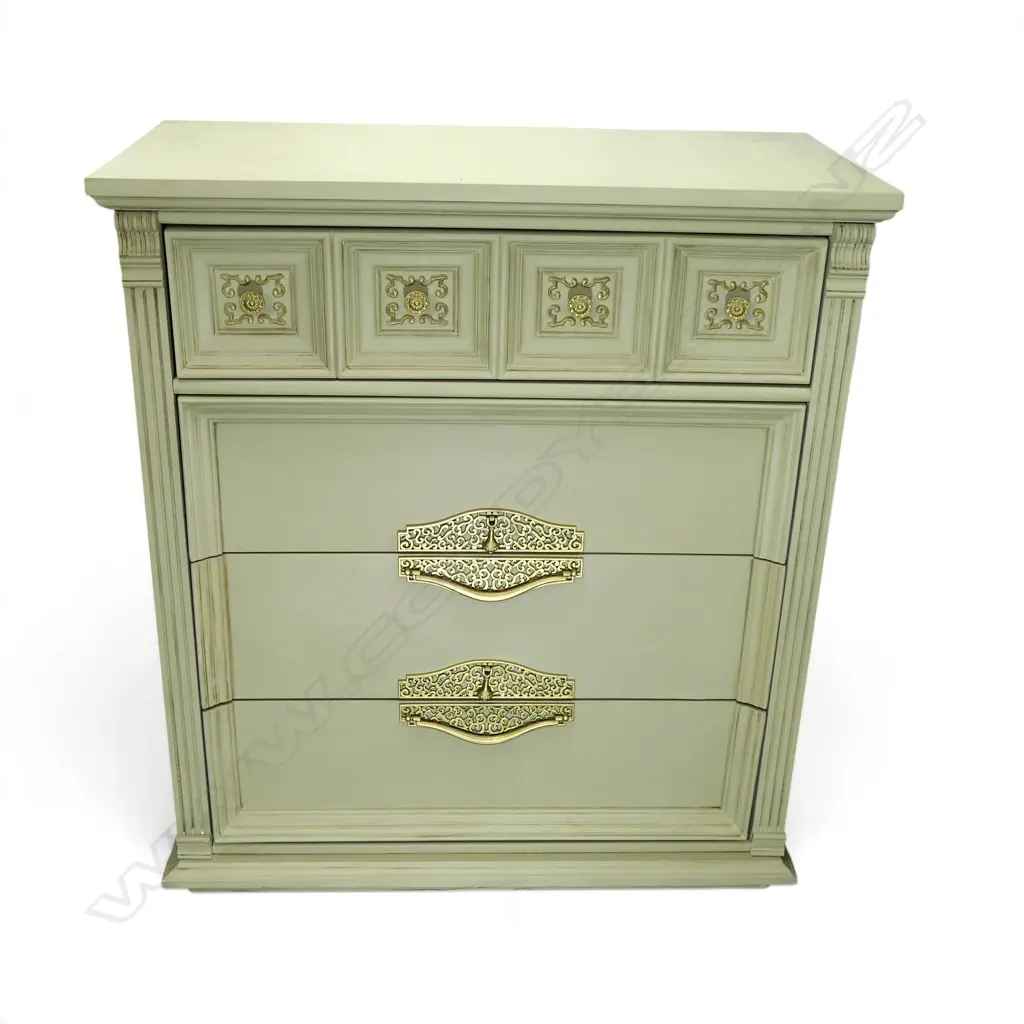 PAINTED CHEST OF DRAWERS 965x480x1090mm Image 1++