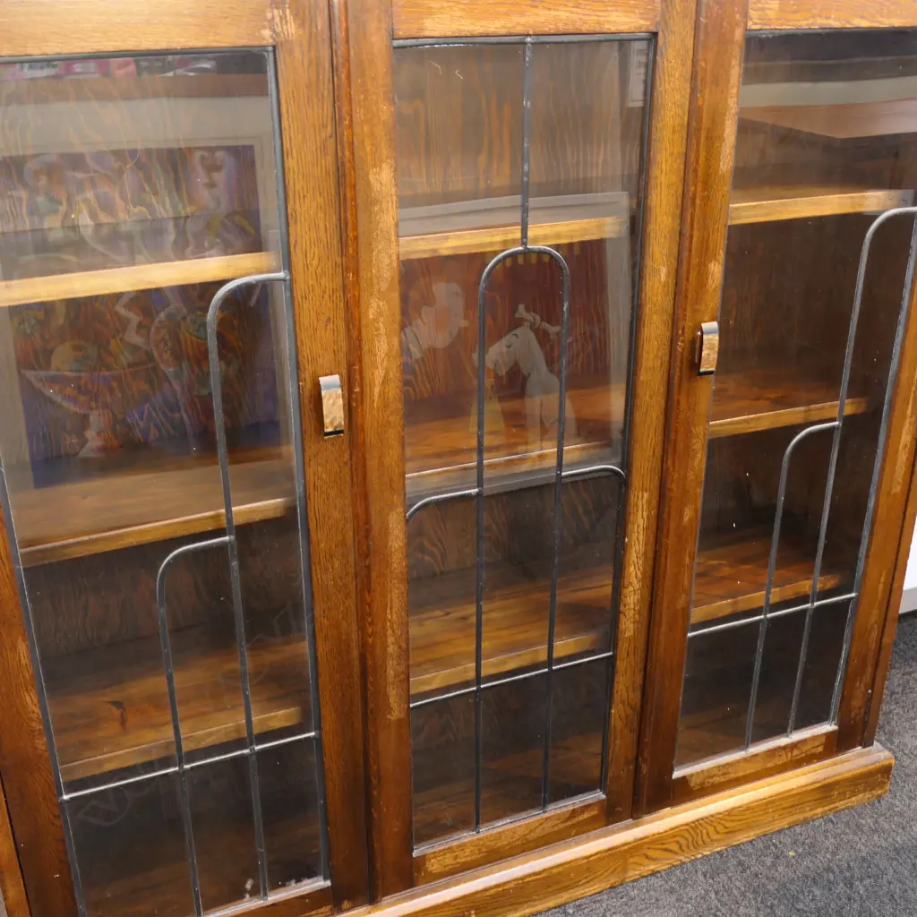 DECO OAK CABINET marked 1180x275x1195mm Image 1++
