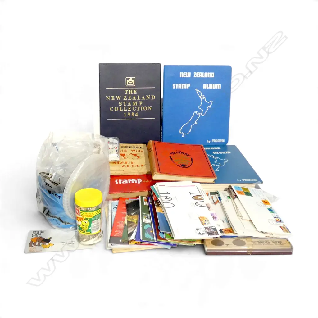 ASST. STAMPS; ALBUMS, LOOSE ETC Image 1++