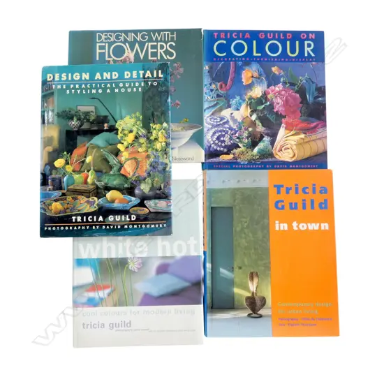 5 BOOKS BY TRICIA GUILD