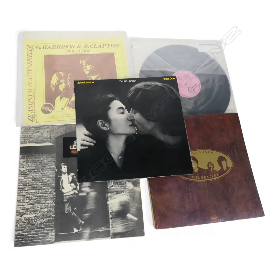 6 BEATLES / JOHN LENNON LPS (2 UNOFFICIAL) Image 1++