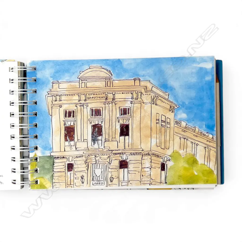 LOUIS VUITTON CARNET DE VOYAGE TRAVEL/SKETCH BOOK ATHENS 2004 & LV 150th ANNIVERSARY, 225mm x 140mm Image 1++