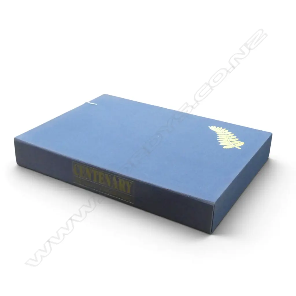 LGE BOOK 'CENTENARY 100 YEARS OF ALL BLACK RUGBY. 784/1200 deluxe Ed. 1984 Pub. Boxed Image 1++