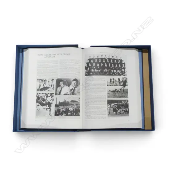 LGE BOOK 'CENTENARY 100 YEARS OF ALL BLACK RUGBY. 784/1200 deluxe Ed. 1984 Pub. Boxed