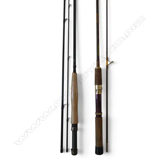 2 FLY FISHING RODS