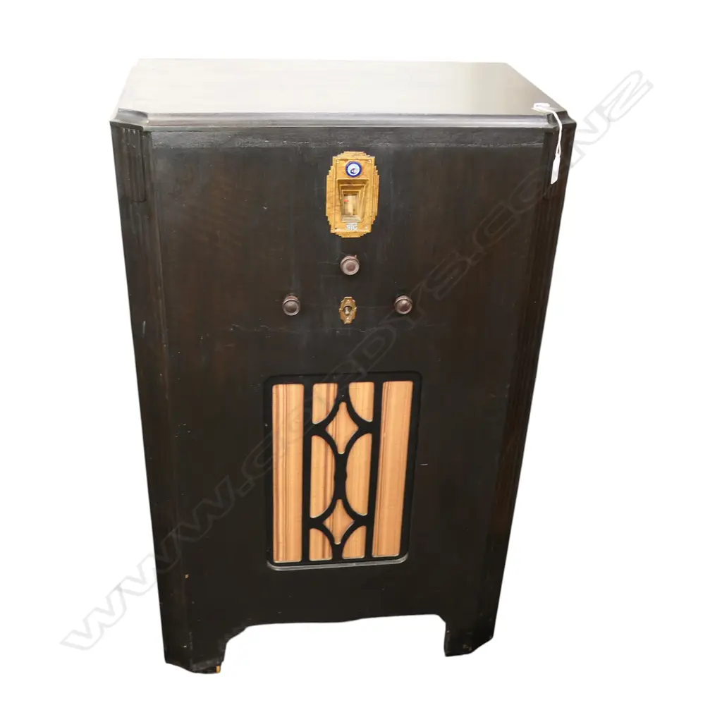 EARLY 20thC STC RADIO CABINET 600x340x950mm Image 1++